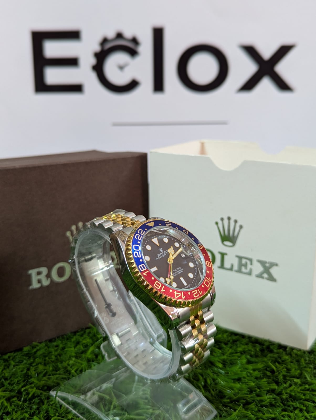 Rolex GMT Gold & Silver - Pepsi Edition