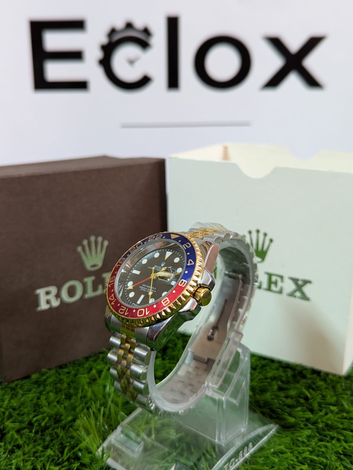 Rolex GMT Gold & Silver - Pepsi Edition